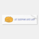Search for sleeping bumper stickers Cute