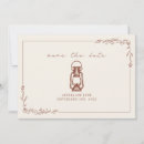 Search for modern art invitations Terracotta