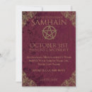 Search for gold halloween invitations Vintage