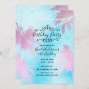 Search for palm birthday invitations Elegant