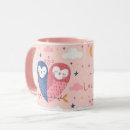 Search for colourful owls mugs Birds