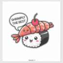 Search for shrimp stickers Kawaii