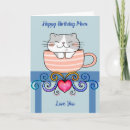 Search for coffee mum cards Cat