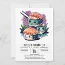 Search for sashimi invitations Cute