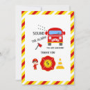 Search for fire engine thank you cards Fireman