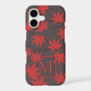 Search for tree branch iphone cases Red