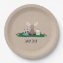 Search for woodland animals plates Couples baby shower