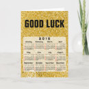 Search for calendar cards Gold