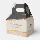 Search for rose gold favour boxes Girly