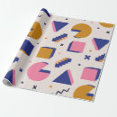 Search for 90s pattern wrapping paper Colourful