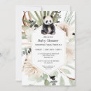 Search for baby panda invitations We can bearly wait