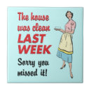 Search for clean tiles Housewife