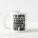 Search for because adulting mugs Humour