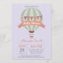 Search for purple hot air balloon baby shower invitations Up up and away