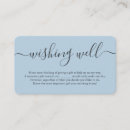 Search for wishing well enclosure cards Dusty blue
