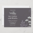 Search for dark wedding invitations Budget