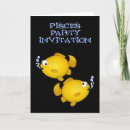 Search for pisces birthday invitations Fish