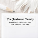 Search for family return address labels Plain