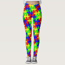 Search for autism puzzle leggings Asperger