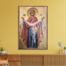 Search for virgin mary canvas prints Icon