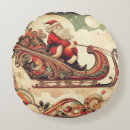Search for vintage santa cushions Sleigh