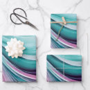 Search for purple and teal wrapping paper Modern