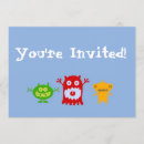 Search for little monster baby shower invitations Monsters