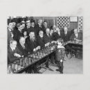 Search for chess pieces postcards Vintage