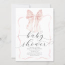 Search for ribbon invitations Pink bow