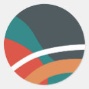 Search for colourful abstract stickers Teal