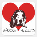 Search for basset stickers Pet