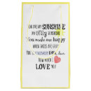 Search for sunshine gift bags You are my sunshine