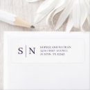 Search for dark purple return address labels Simple
