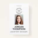Search for business logo id badges Simple