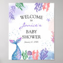 Search for mermaid baby shower posters Summer