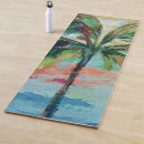 Search for palm tree yoga mats Ocean