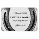 Search for horseshoe save the dates Western