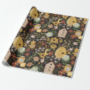 Search for bees wrapping paper Floral