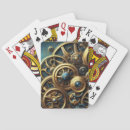 Search for brass playing cards Steampunk