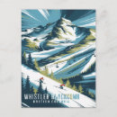 Search for whistler mountain postcards Ski