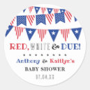 Search for patriotic memorial day stickers Summer baby shower