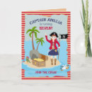 Search for ship birthday invitations Pirate