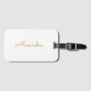 Search for plain white luggage tags Modern