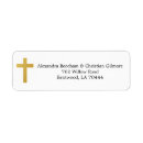 Search for holy cross return address labels Catholic