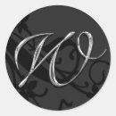 Search for w monogram stickers Bride