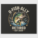 Search for retirement wrapping paper Officially retired 2026