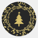 Search for gold foil christmas stickers Classic