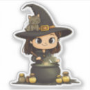 Search for halloween hat stickers Cauldron