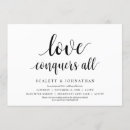 Search for conquerer Love conquers all
