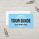 Search for tour guide business cards Modern
